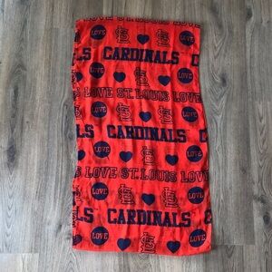 St. Louis Cardinals Infinity Scarf Baseball Fashion Love *RARE* Missouri Fans